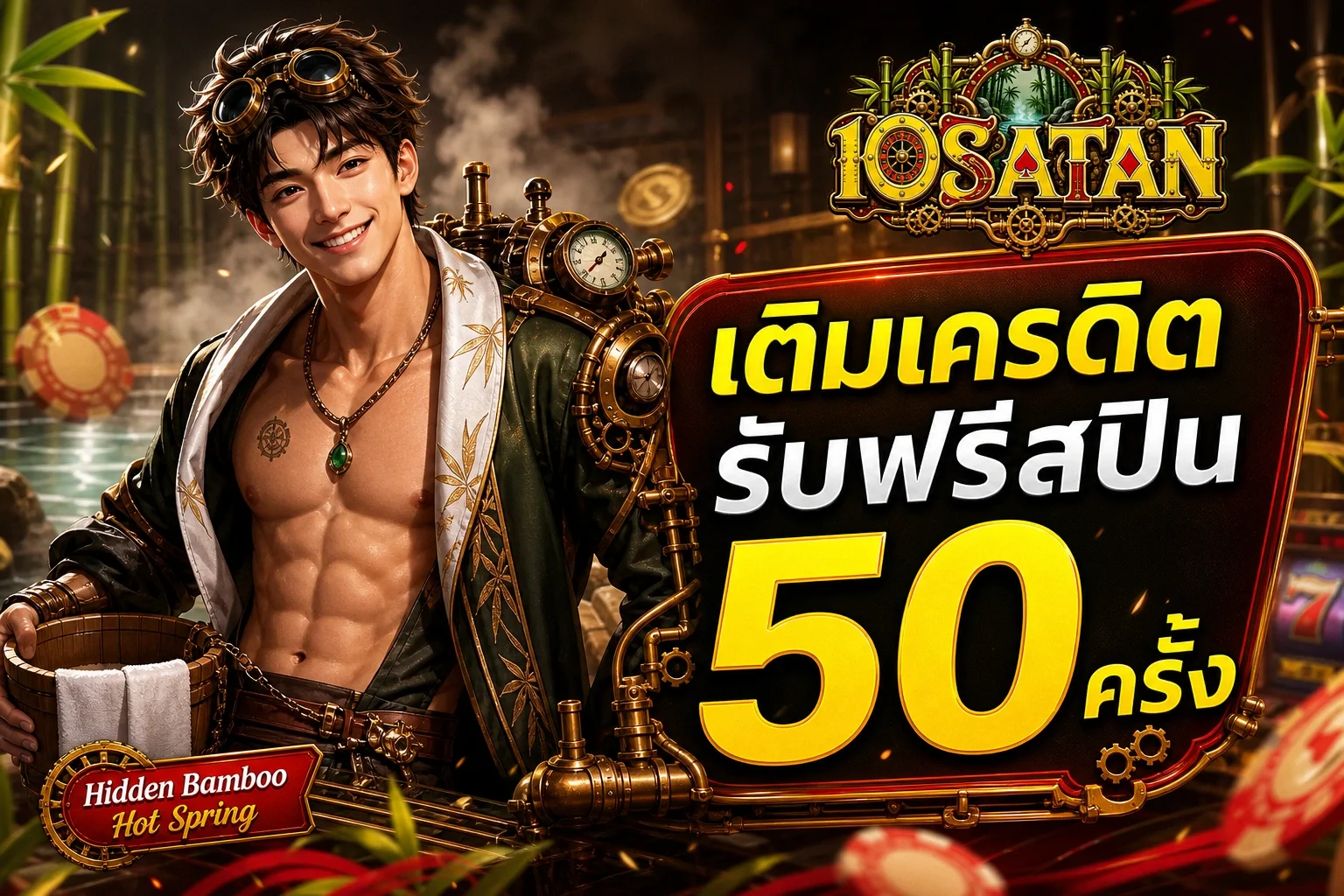 10SATAN รวมค่ายเกมคาสิโนและบริการระดับพรีเมียม